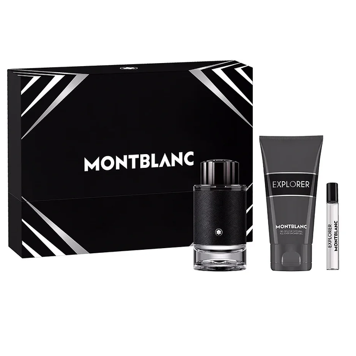 Explorer by Mont Blanc 100ml EDP 3 Piece Gift Set — Perfume NZ