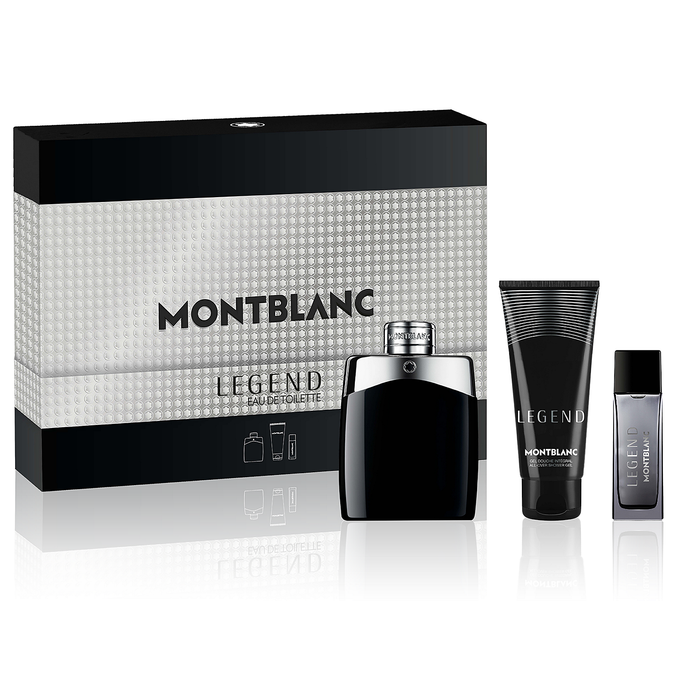 Legend by Mont Blanc 100ml EDT 3 Piece Gift Set