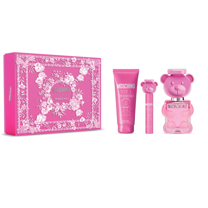 Moschino Toy 2 Bubblegum 100ml EDT 3 Piece Gift Set
