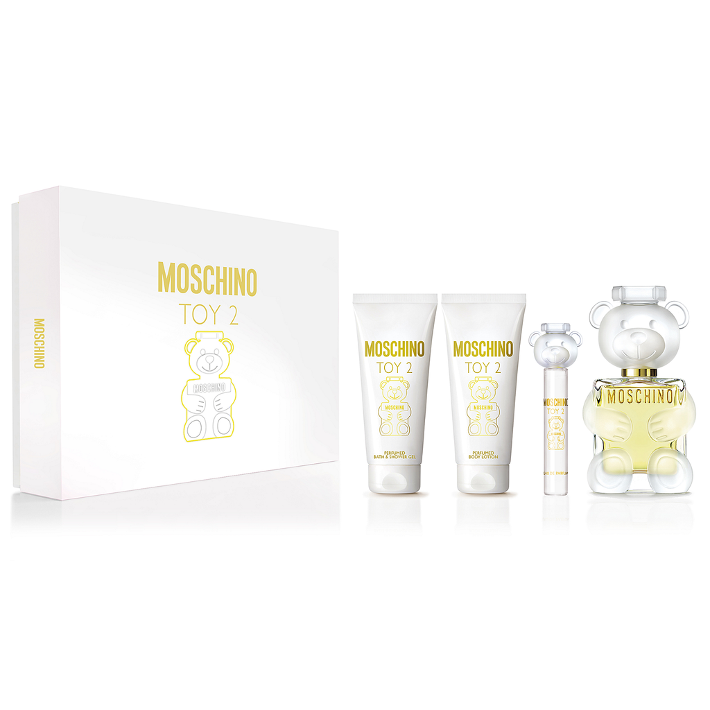 Moschino Toy 2 by Moschino 100ml EDP 4 Piece Gift Set | Perfume NZ