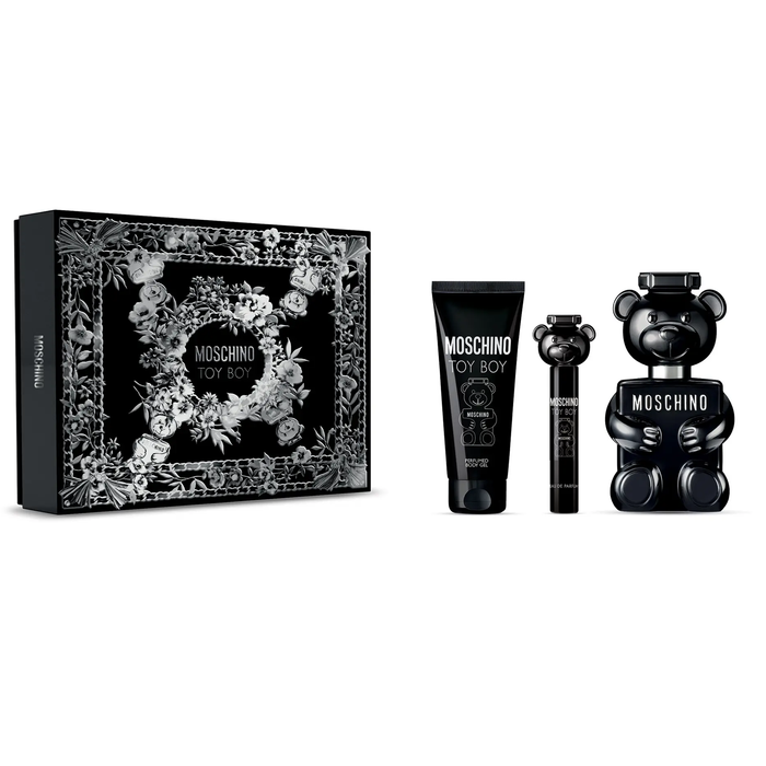 Toy Boy by Moschino 100ml EDP 3 Piece Gift Set for Men