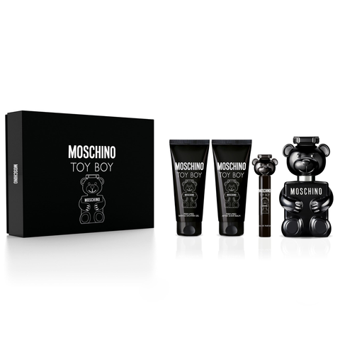 Toy Boy by Moschino 100ml EDP 4 Piece Gift Set for Men