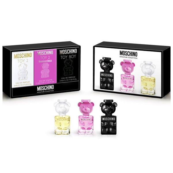 Moschino Toy Perfume Collection 3 Piece Gift Set