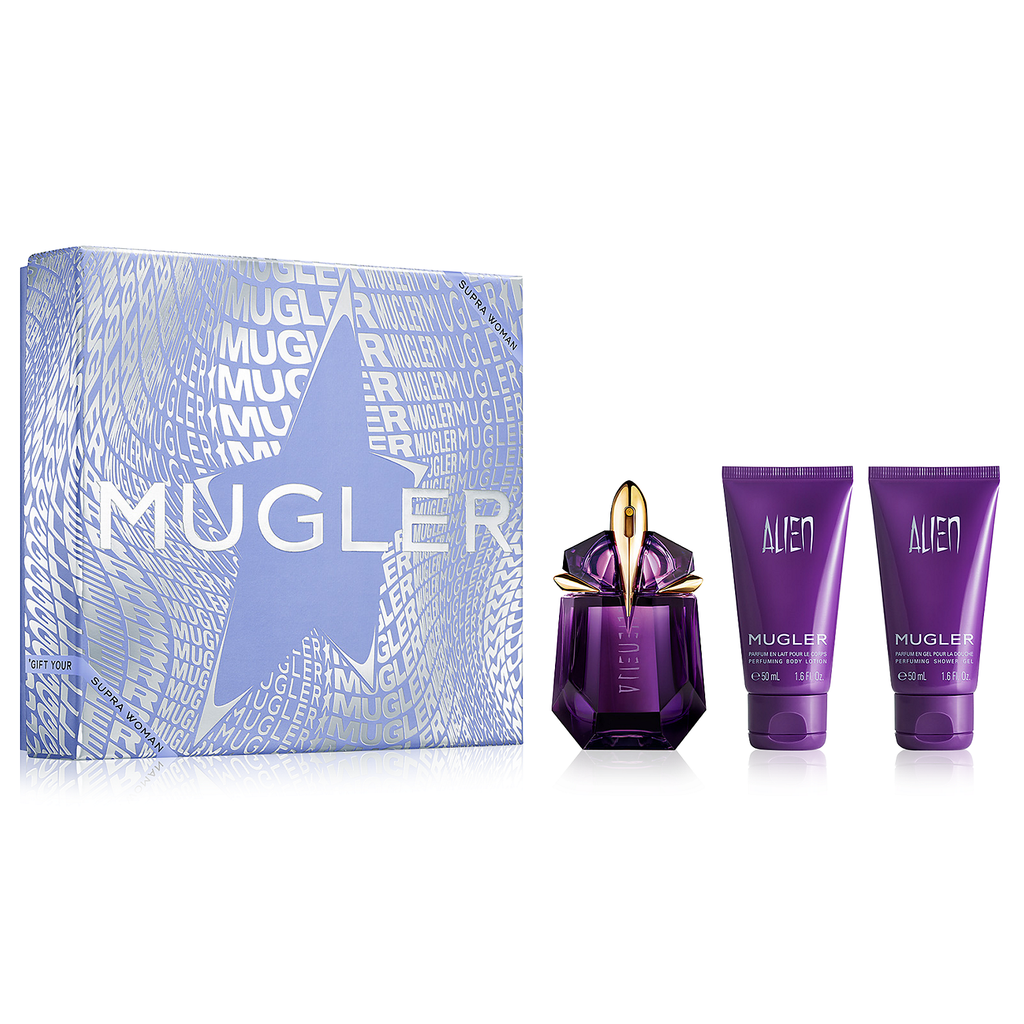 Alien by Thierry Mugler 30ml EDP 3 Piece Gift Set Perfume NZ