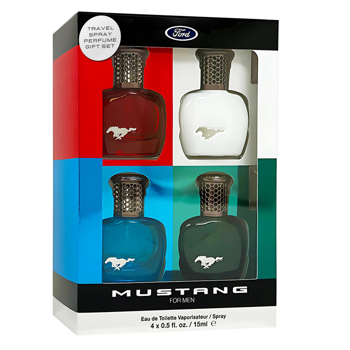 Mustang Fragrance Collection 4 Piece Gift Set