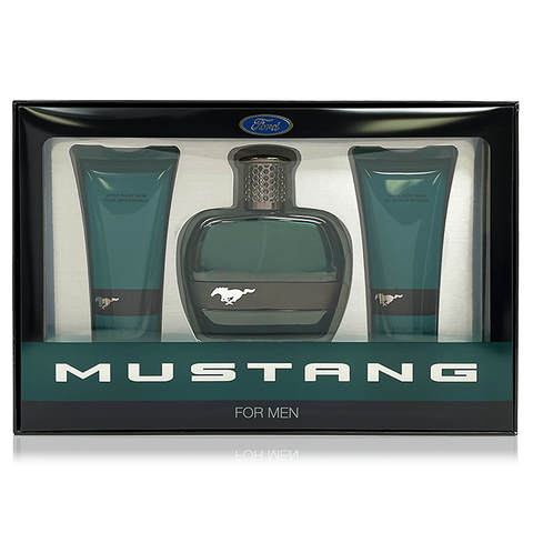 Mustang Green by Ford 100ml EDT 3 Piece Gift Set