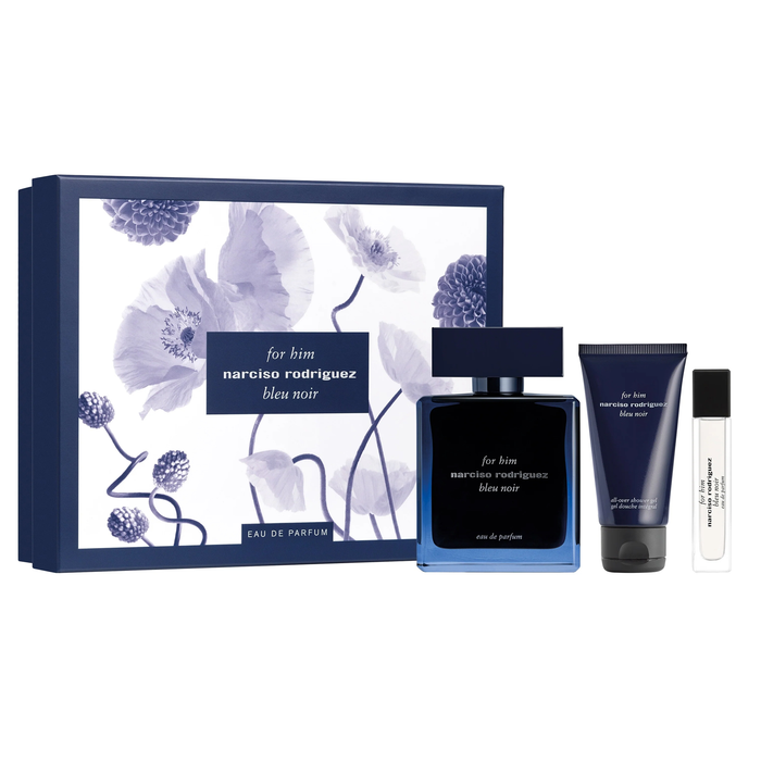 Bleu Noir by Narciso Rodriguez 100ml EDP 3 Piece Gift Set