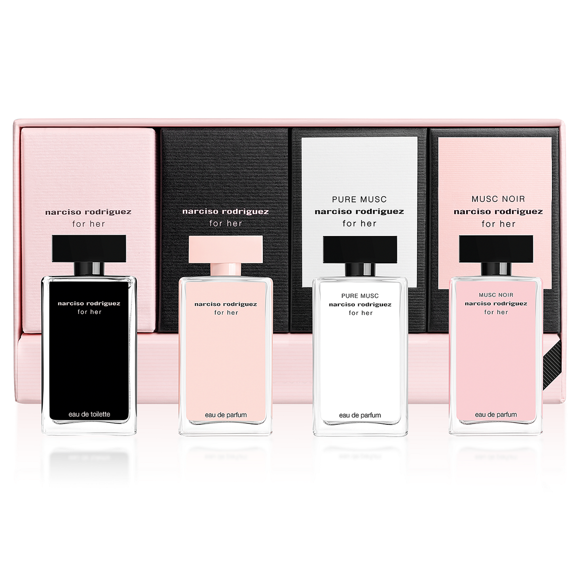 narciso rodriguez for her & VALENTINOセット Narciso Rodriguez Perfume Collection 4 Piece Gift Set — Perfume NZ