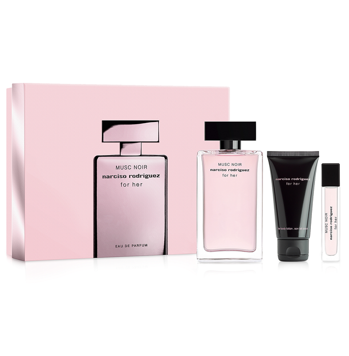 Musc Noir by Narciso Rodriguez 100ml EDP Piece Gift Set — Perfume NZ