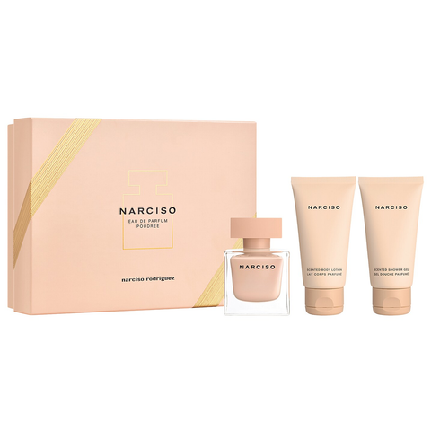Narciso Poudree by Narciso Rodriguez 50ml EDP 3pc Gift Set