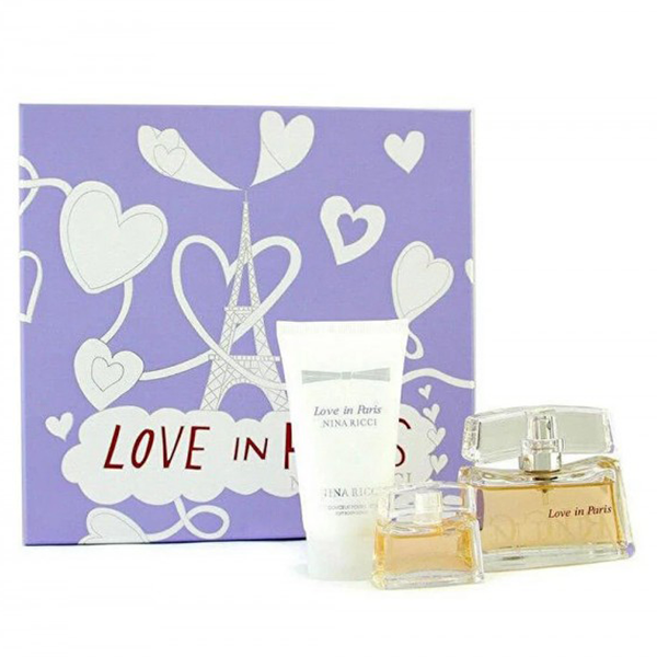 Love in Paris by Nina Ricci 30ml EDP 3 Piece Gift Set