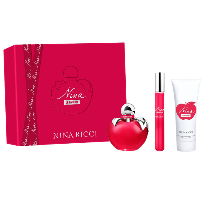 Nina Le Parfum by Nina Ricci 80ml EDP 3 Piece Gift Set