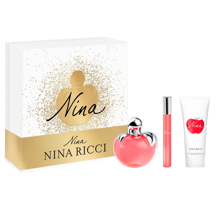 Nina by Nina Ricci 80ml EDT 3 Piece Gift Set