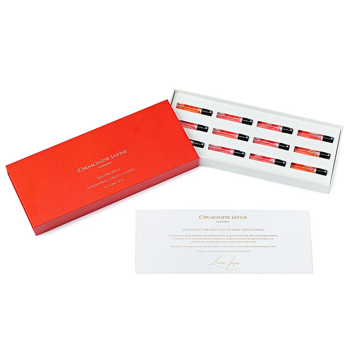 Ormonde Jayne Tasting Menu Atmospheric / Fruity / Floral 12 Piece Gift Set