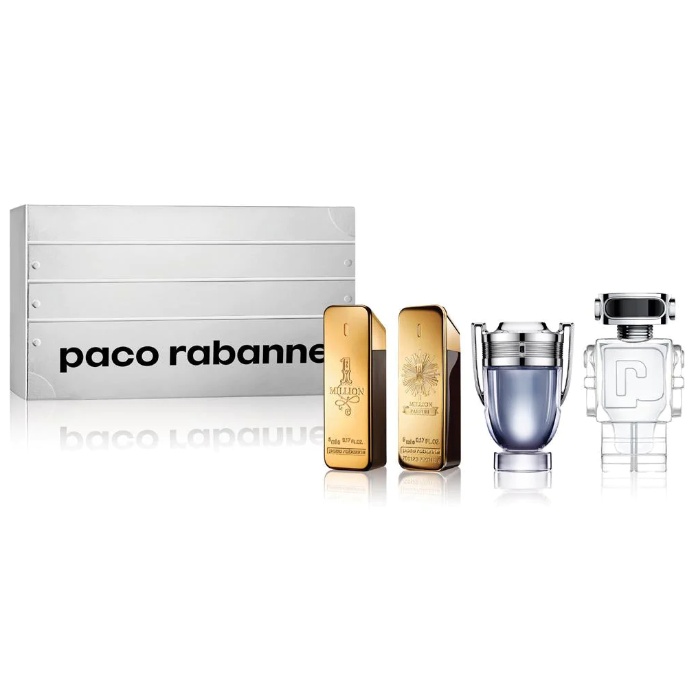 Paco Rabanne Collection 4 Piece Gift Set for Men — Perfume NZ