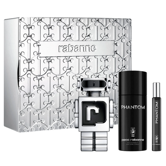 Phantom by Paco Rabanne 100ml EDT 3 Piece Gift Set