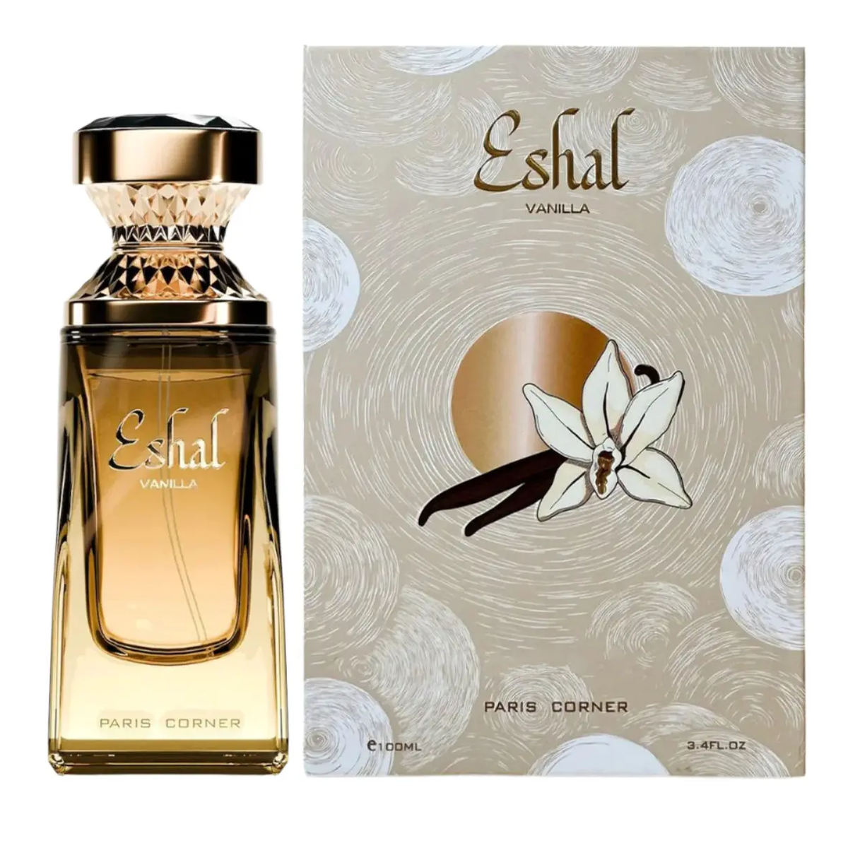 パリスコーナー エシャル バニラ EDP100ml ESHAL VANILLA Eshal Vanilla by Paris Corner 100ml EDP — Perfume NZ