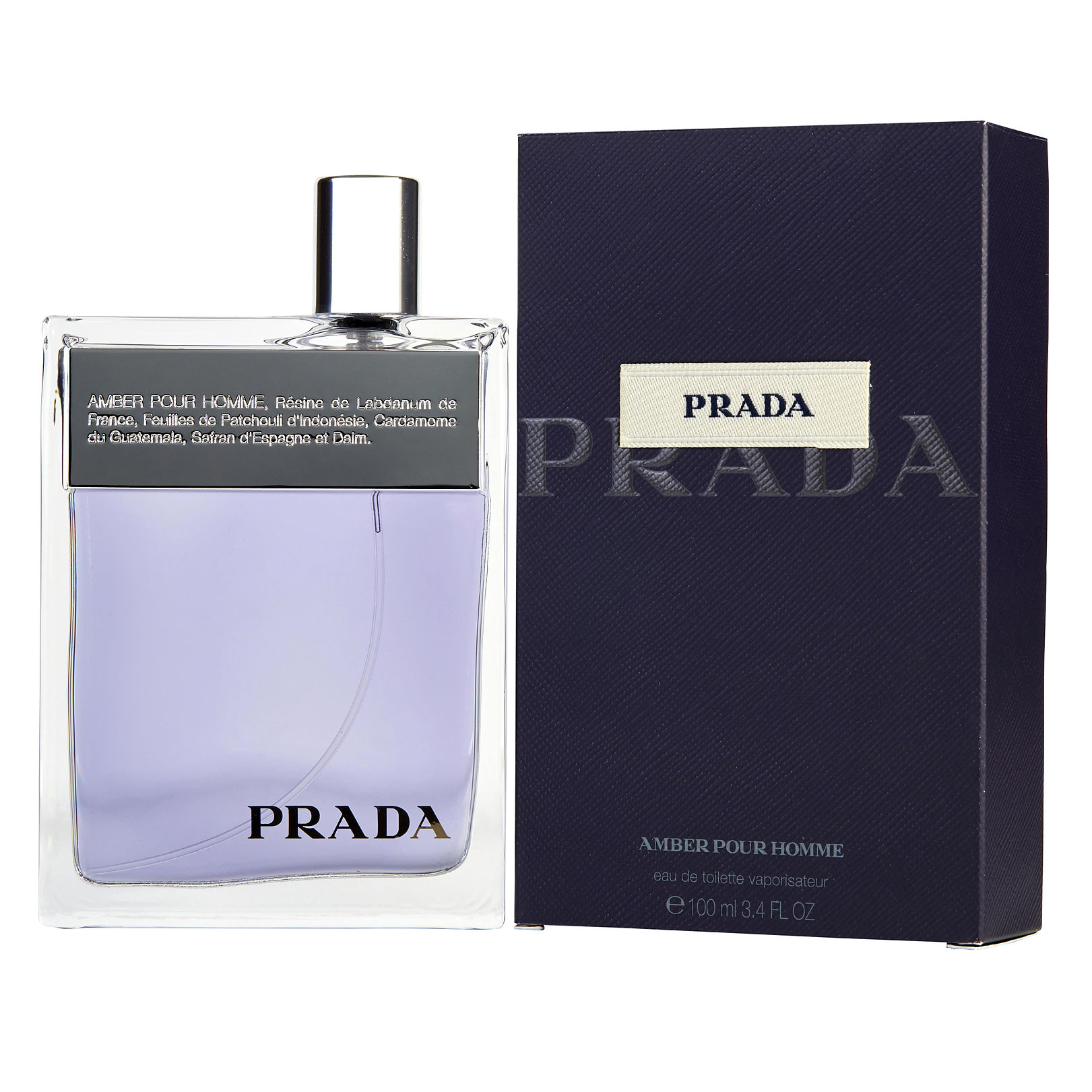 PRADA AMBER プールオム インテンス EDP 100ml Prada Amber Floral Fruity EDP: Limoncello, Peony & Caramel