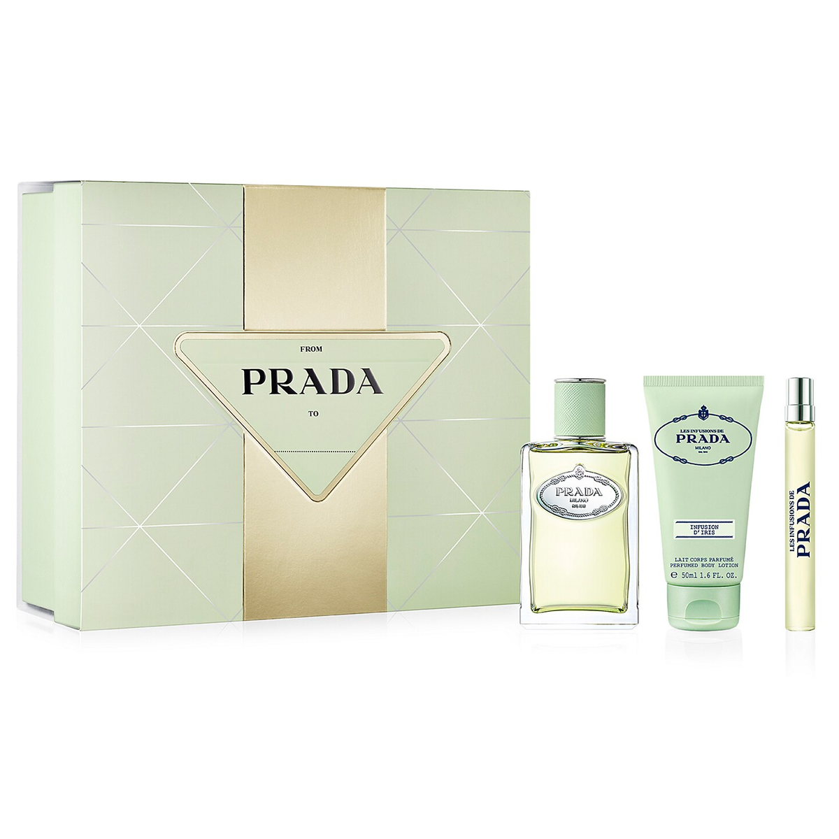 Infusion d'Iris by Prada 100ml EDP 3 Piece Gift Set — Perfume NZ