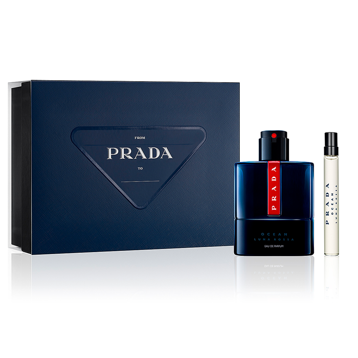 Luna Rossa Ocean by Prada 100ml EDP 2 Piece Gift Set
