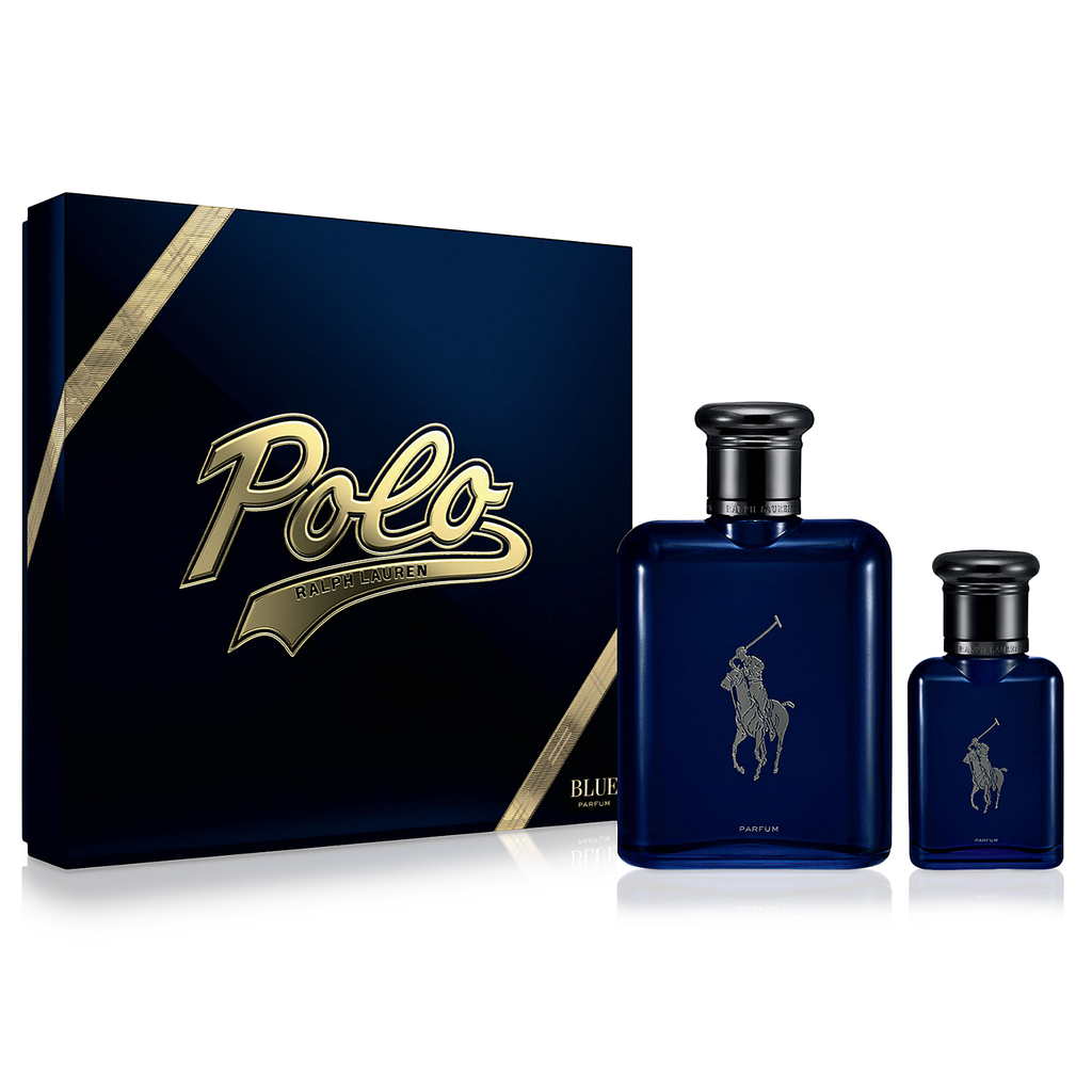 Polo Blue by Ralph Lauren 125ml Parfum 2 Piece Gift Set Perfume NZ