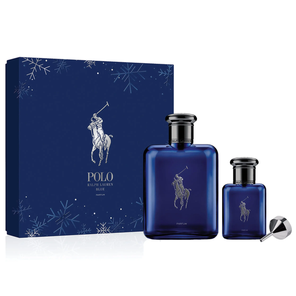 Polo Blue by Ralph Lauren 125ml Parfum 2 Piece Gift Set