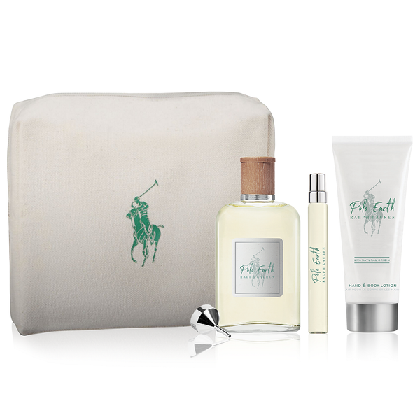 Polo Earth by Ralph Lauren 100ml EDT 4 Piece Gift Set
