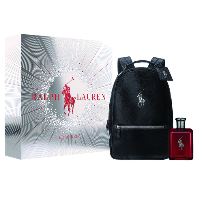 Polo Red by Ralph Lauren 125ml Parfum 2 Piece Gift Set