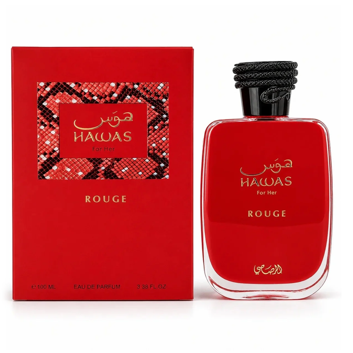 Hawas Rouge by Rasasi 100ml EDP for Women