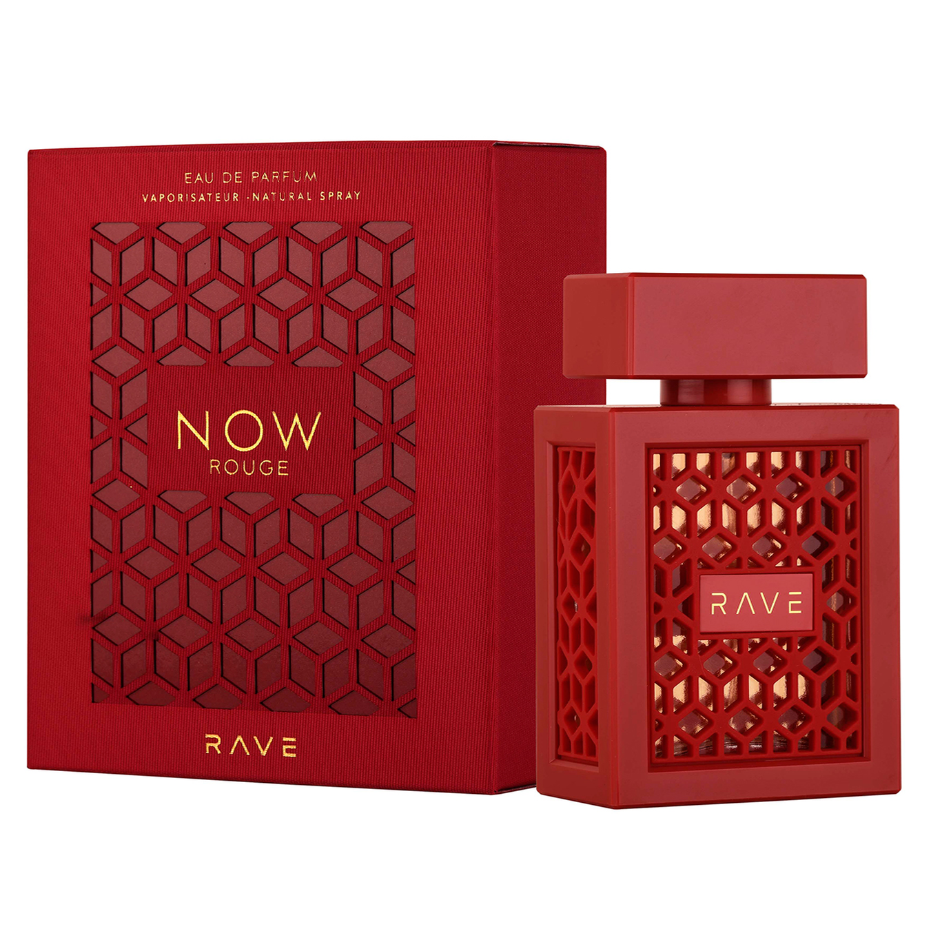 Lattafa Rave Rage Rave Now Rouge by Lattafa 100ml EDP — Perfume NZ