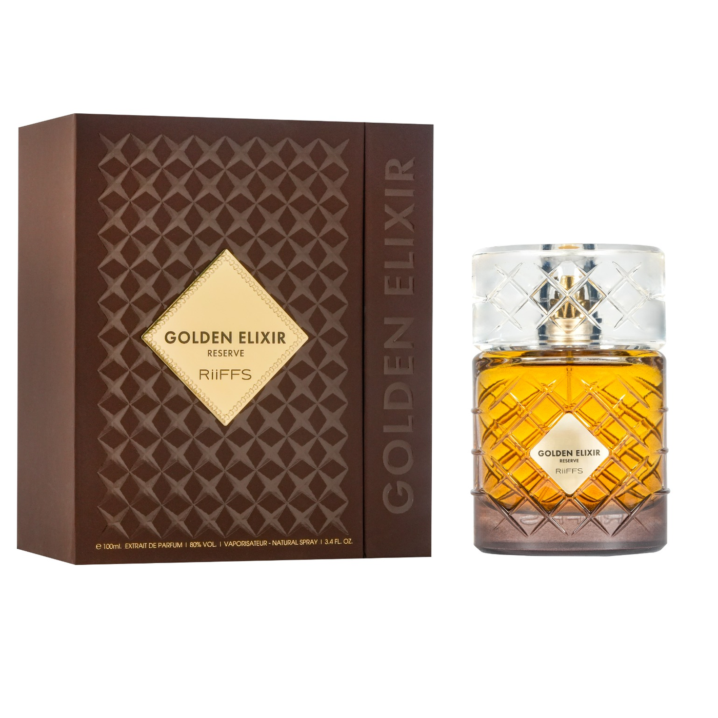 Golden Elixir Reserve by Riiffs 100ml Extrait De Parfum — Perfume NZ