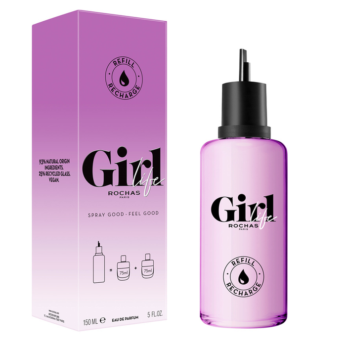 Rochas Girl Life by Rochas 150ml EDP Refill