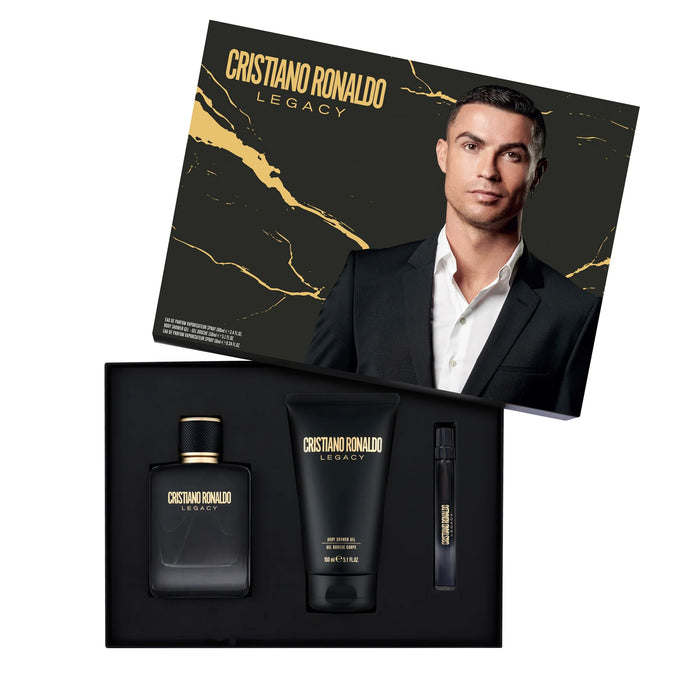 Legacy by Cristiano Ronaldo 100ml EDP 3 Piece Gift Set