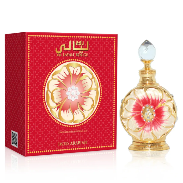 Layali Rouge by Swiss Arabian 15ml Perfume Oil