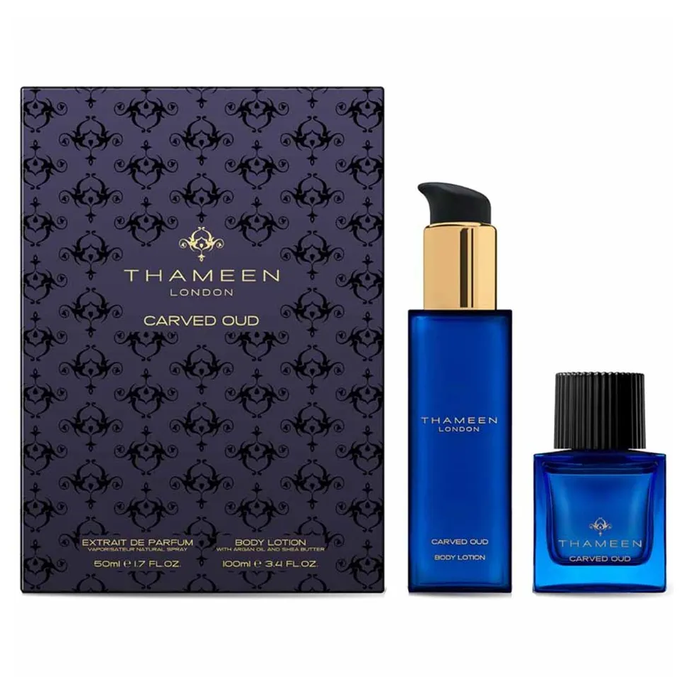 Carved Oud by Thameen 50ml EDP 2 Piece Gift Set — Perfume NZ