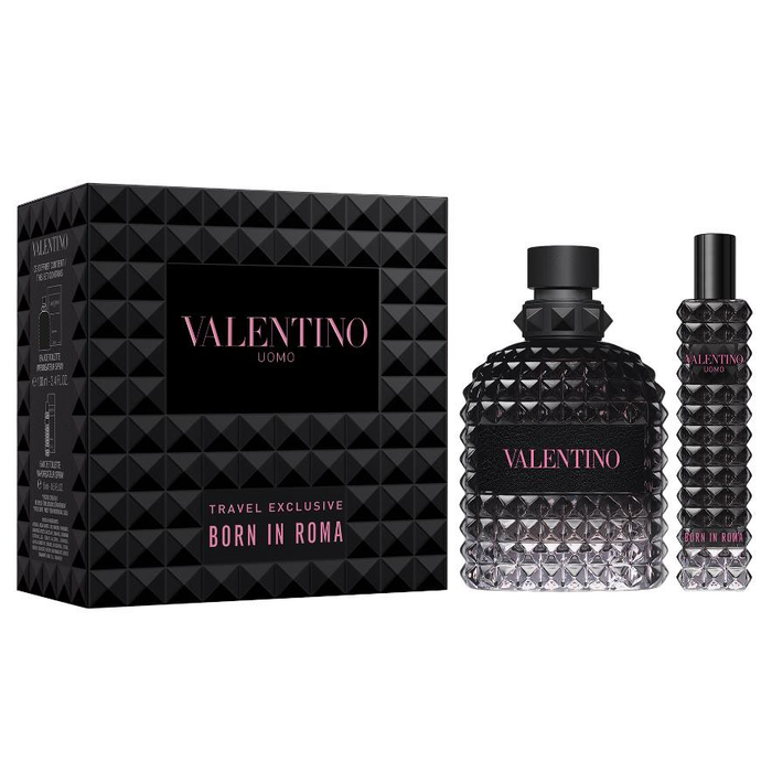 Valentino Uomo Born In Roma 100ml EDT 2 Piece Gift Set
