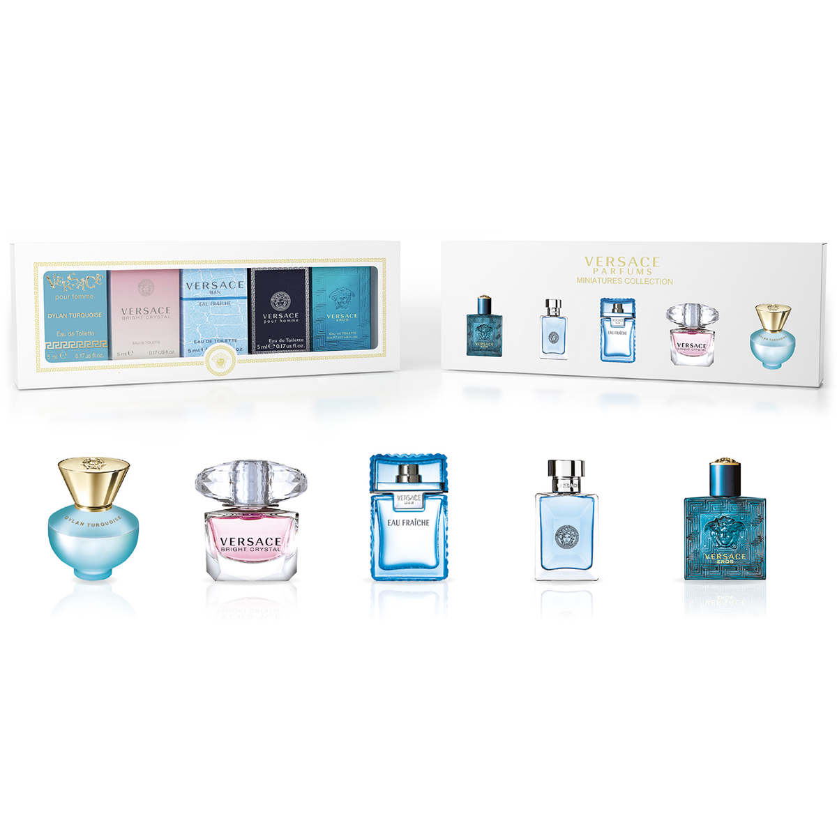 Versace Collection 5pc Gift Set for Men & Women — Perfume NZ