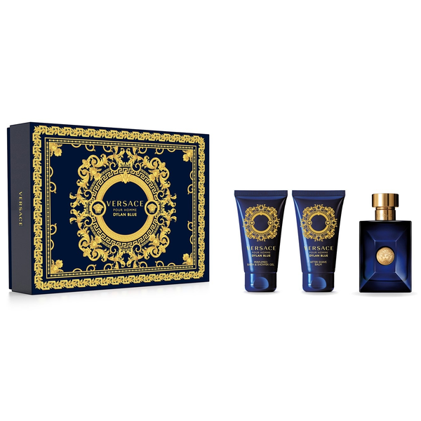 Dylan Blue Pour Homme by Versace 50ml EDT 3pc Gift Set