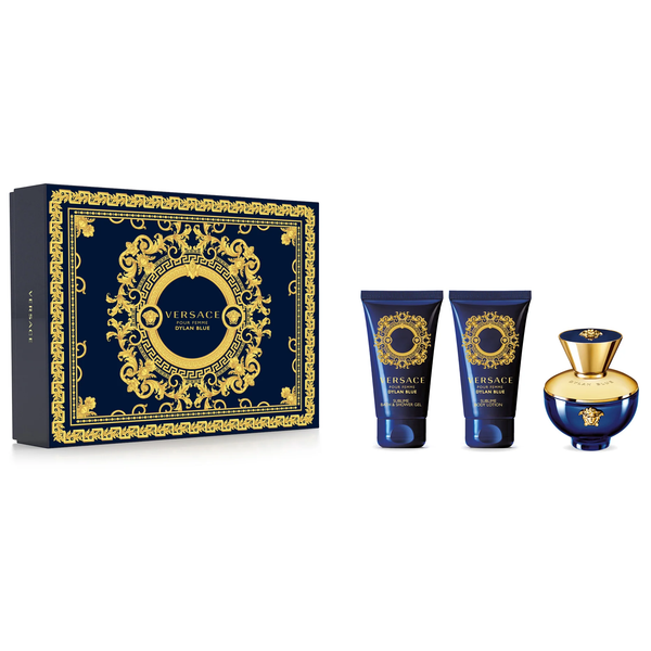 Dylan Blue Pour Femme by Versace 50ml EDP 3pc Gift Set