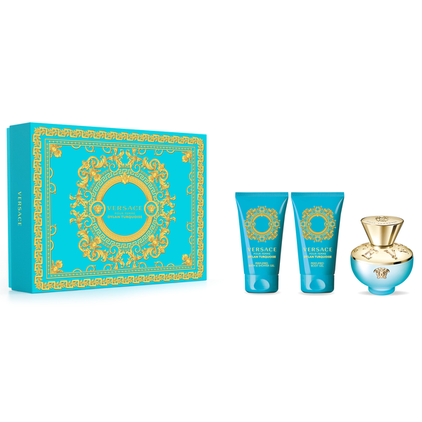Dylan Turquoise by Versace 50ml EDT 3 Piece Gift Set