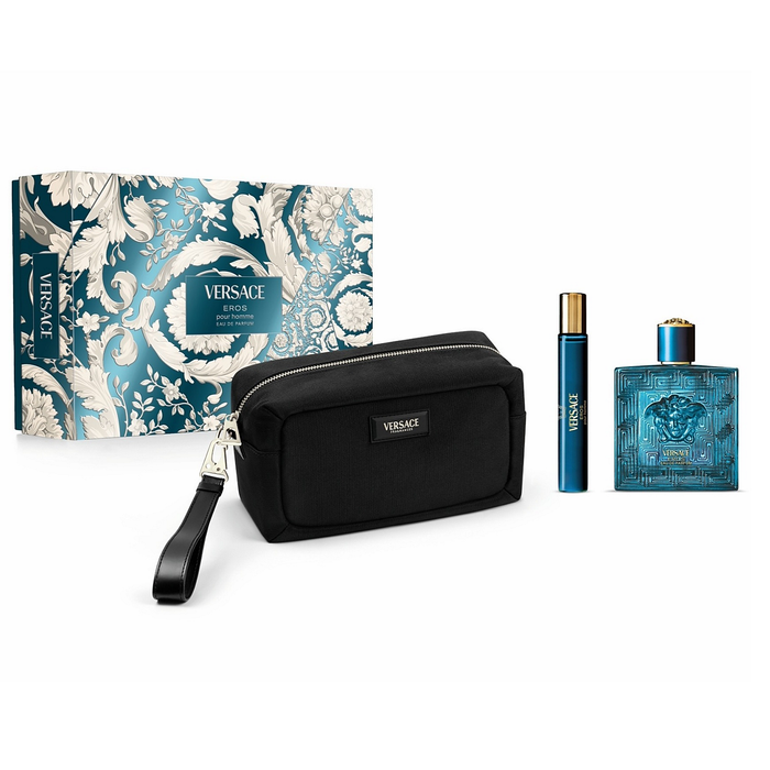 Versace Eros by Versace 100ml EDP 3 Piece Gift Set for Men