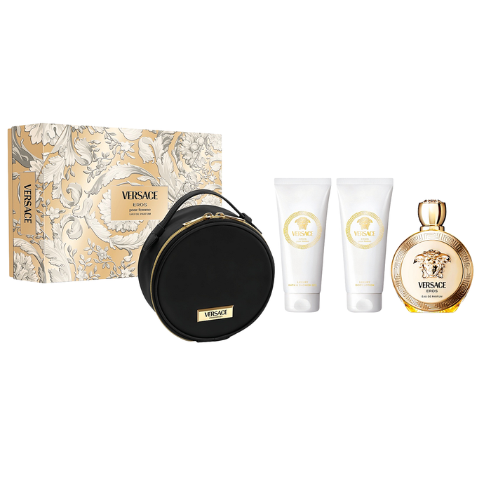 Versace Eros Pour Femme 100ml EDP 4 Piece Gift Set