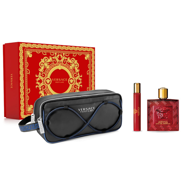 Eros Flame by Versace, 3 Piece Gift Set for Men main image 0