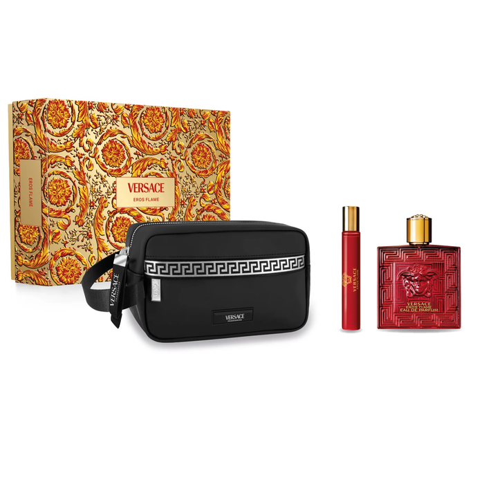 Versace Eros Flame by Versace 100ml EDP Piece Gift Set — Perfume NZ