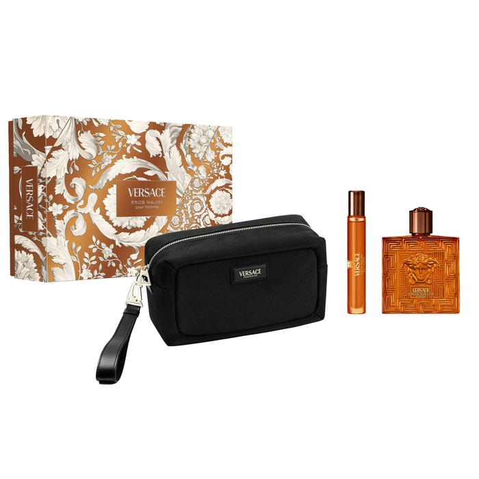 Versace Eros Najim by Versace 100ml Parfum 3pc Gift Set
