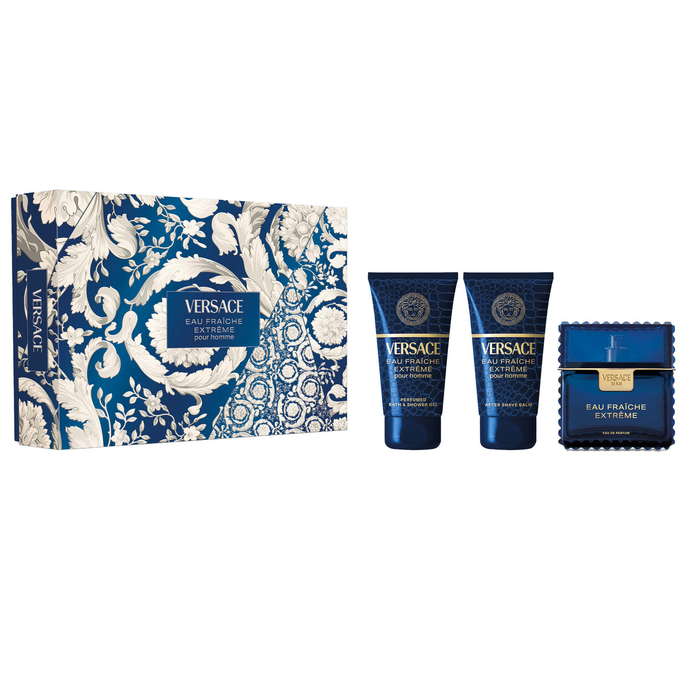 Versace Eau Fraiche Extreme 50ml EDP 3 Piece Gift Set