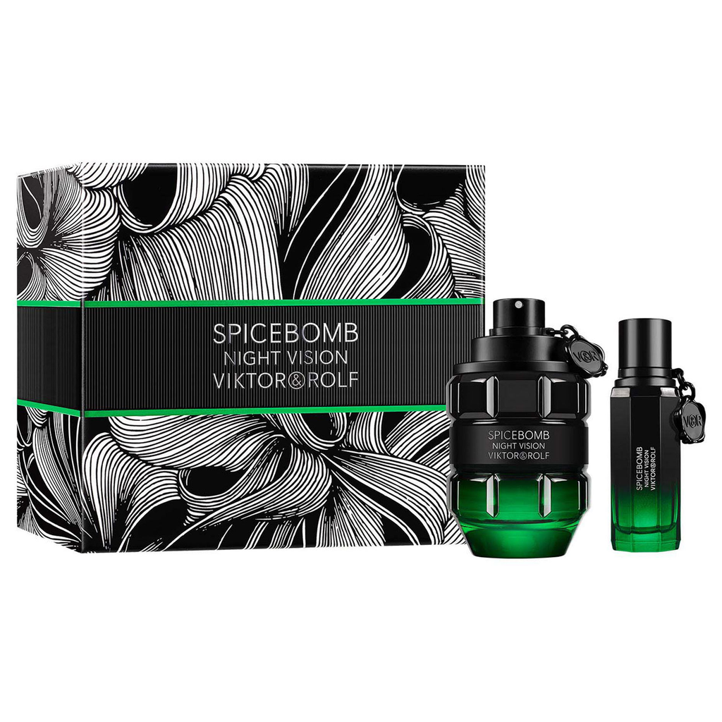 Spicebomb Night Vision by Viktor & Rolf 90ml EDT 2pc Gift Set Perfume NZ