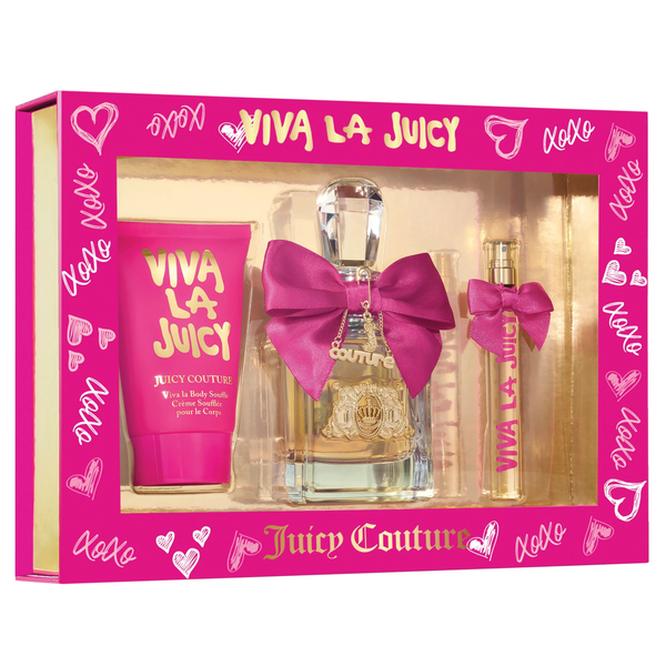 Viva La Juicy by Juicy Couture 100ml EDP 3 Piece Gift Set