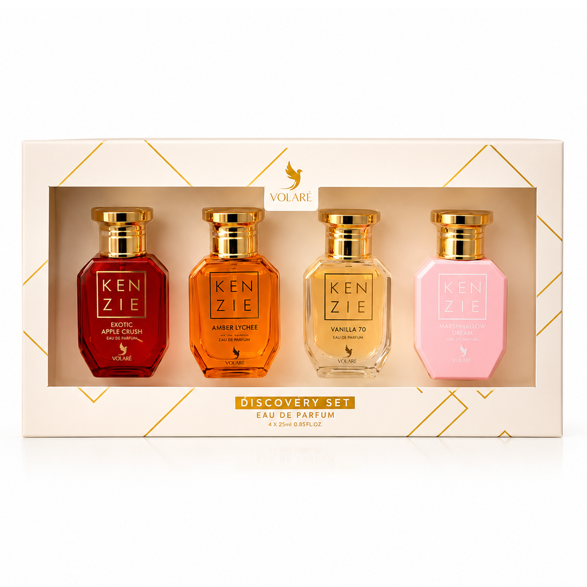 Volare Kenzie Discovery Collection 4 Piece Gift Set — Perfume NZ