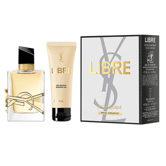 Yves Saint Laurent LIBRE 香水セット　50ml Libre by Yves Saint Laurent 50ml EDP 2 Piece Gift Set — Perfume NZ